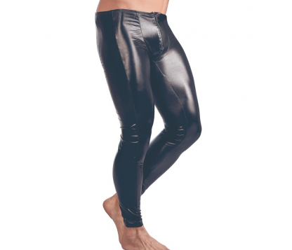 Sexy lingerie sexy men's patent leather tights performance pants