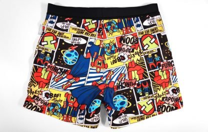 Swimwear men's printed boxer long adult loose men's swimming hot spring beach plus fertilizer to increase large size