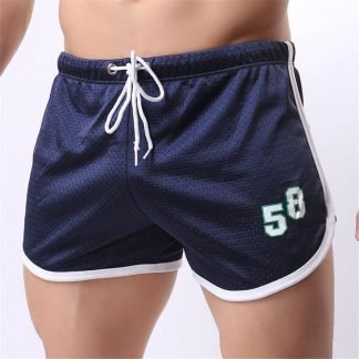 Mesh Boxer Shorts With Penis Pouch