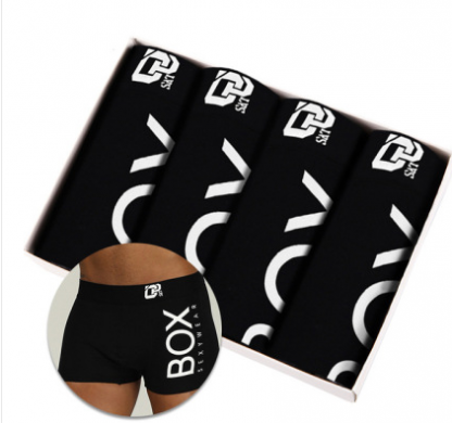 4Pc Boxershorts for Men Boxer Short Underwear Man Panties