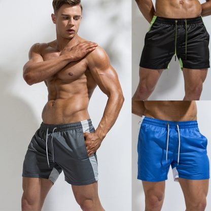 Quick-drying five-point beach pants