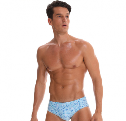 Cartoon men's swimming trunks