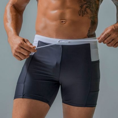 Professional Swimming Trunks With Side Pockets - Image 3