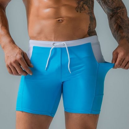 Professional Swimming Trunks With Side Pockets - Image 2