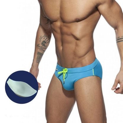 Rainbow Pocket Swim Briefs Sexy Aggressive Low-waisted Men - Image 7