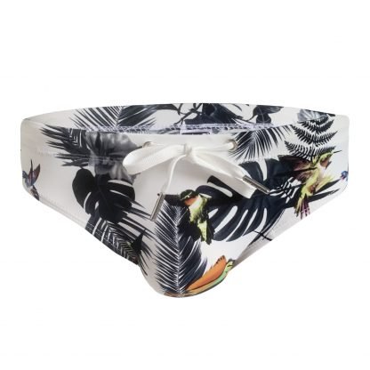 Men Nylon Print Triangle Swim Fashion - Image 4