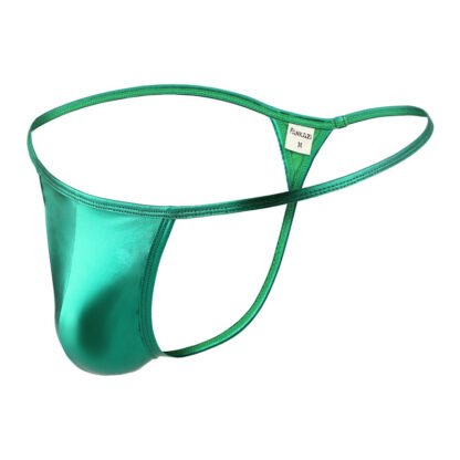 Low-rise Faux Leather Low-rise Comfort Thong - Image 4